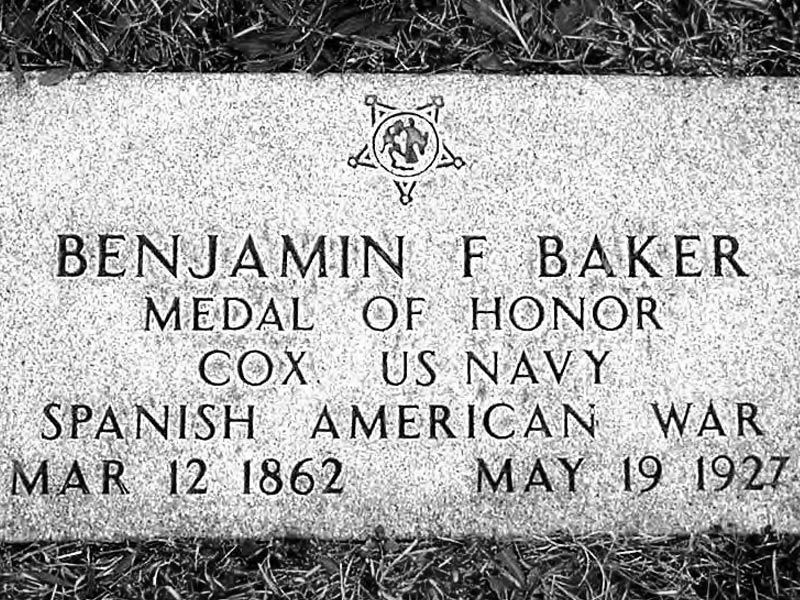 Benjamin F Baker Gravestone